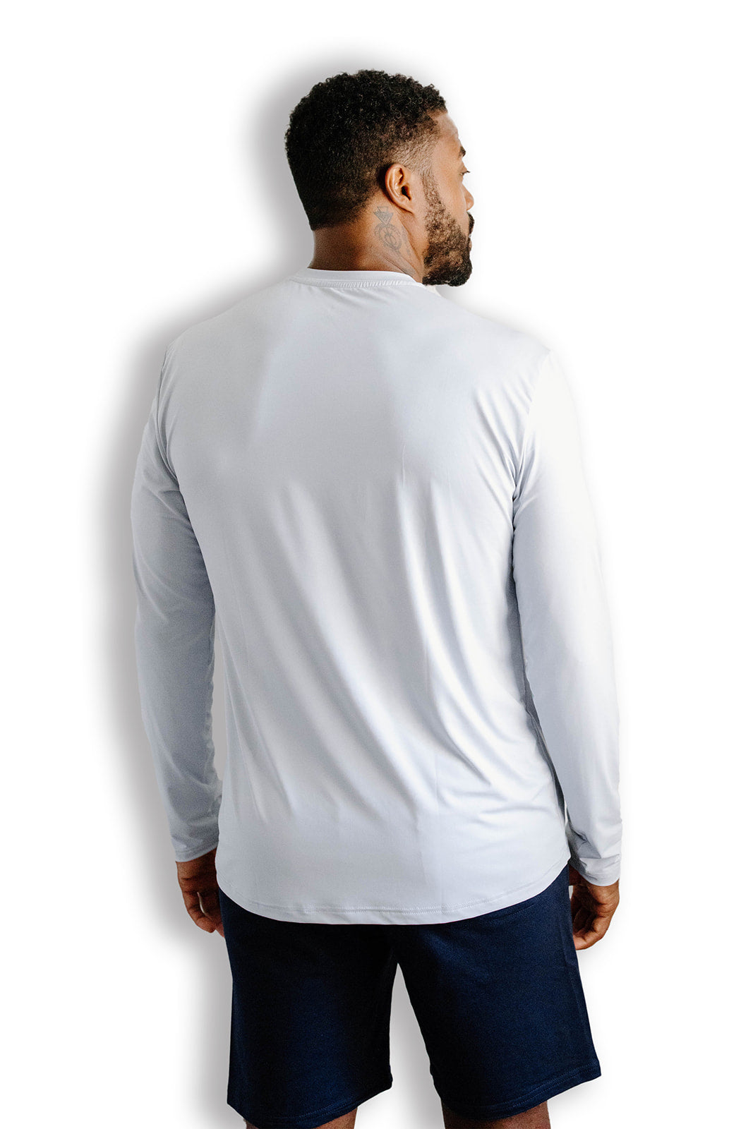 Rooster Long Sleeve Performance Shirt | Chambray